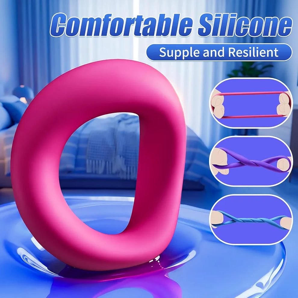 PowerLoop Colored Silicone Cock Ring Set
