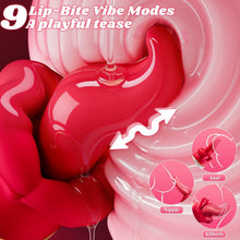 Load image into Gallery viewer, Joylume Silk Teaser rose tongue vibrator for gentle clitoral pleasure