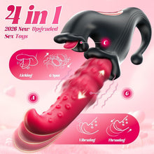 Load image into Gallery viewer, Polite Sinner 4-in-1 Thrusting Vibrator