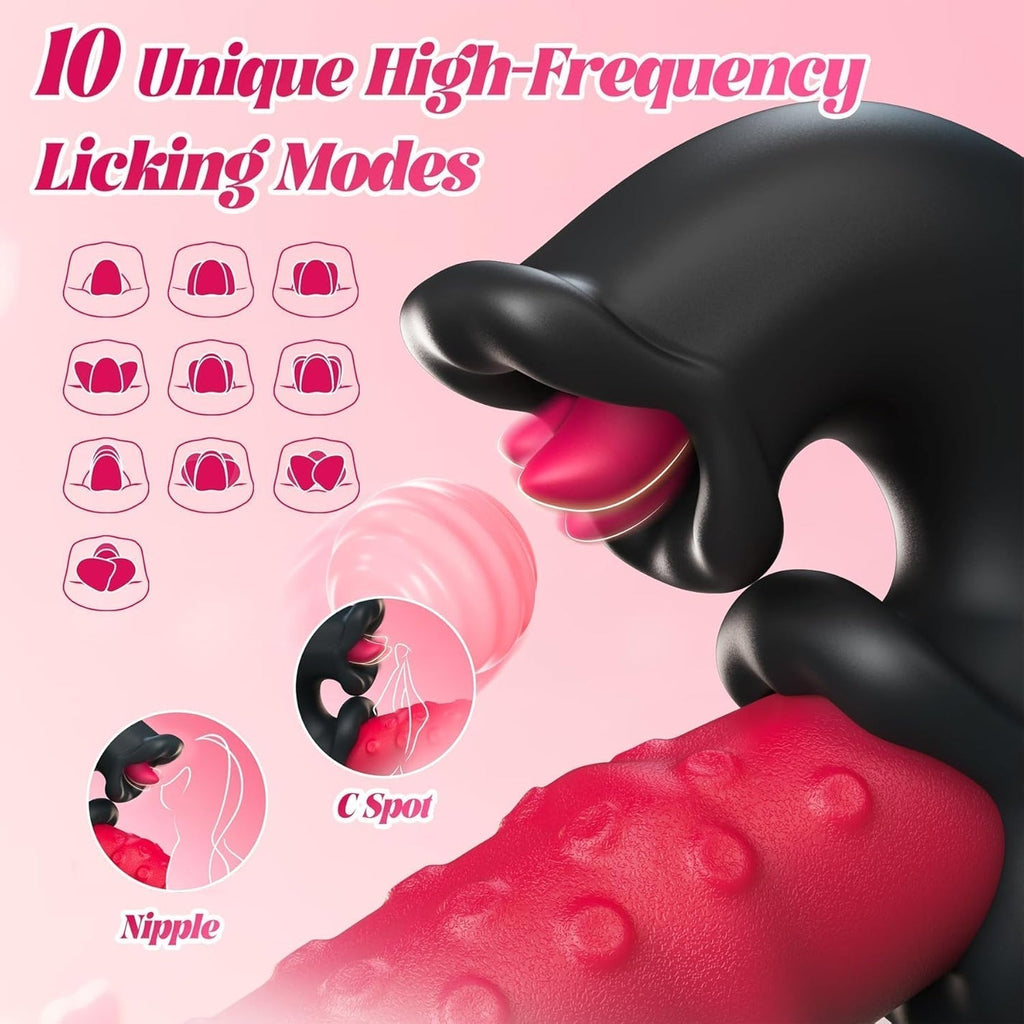 Polite Sinner 4-in-1 Thrusting Vibrator
