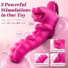 Load image into Gallery viewer, Soft Bite Club Dual-Mode Vibration &amp; Tongue-Licking Vibrator